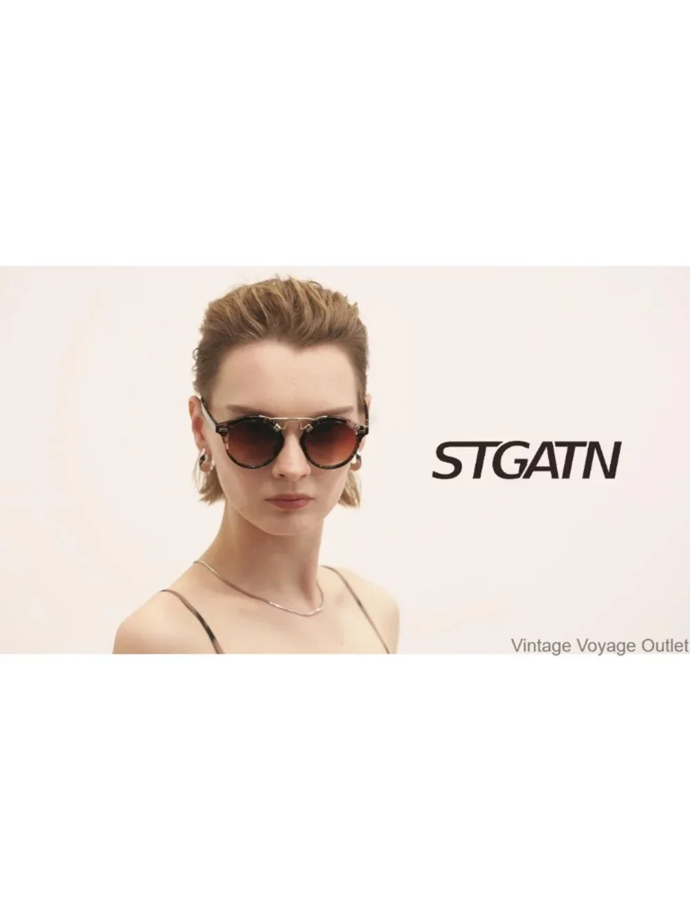 Round Retro Sunglasses for Women Polarized UV Protection TR90 Stainless Steel